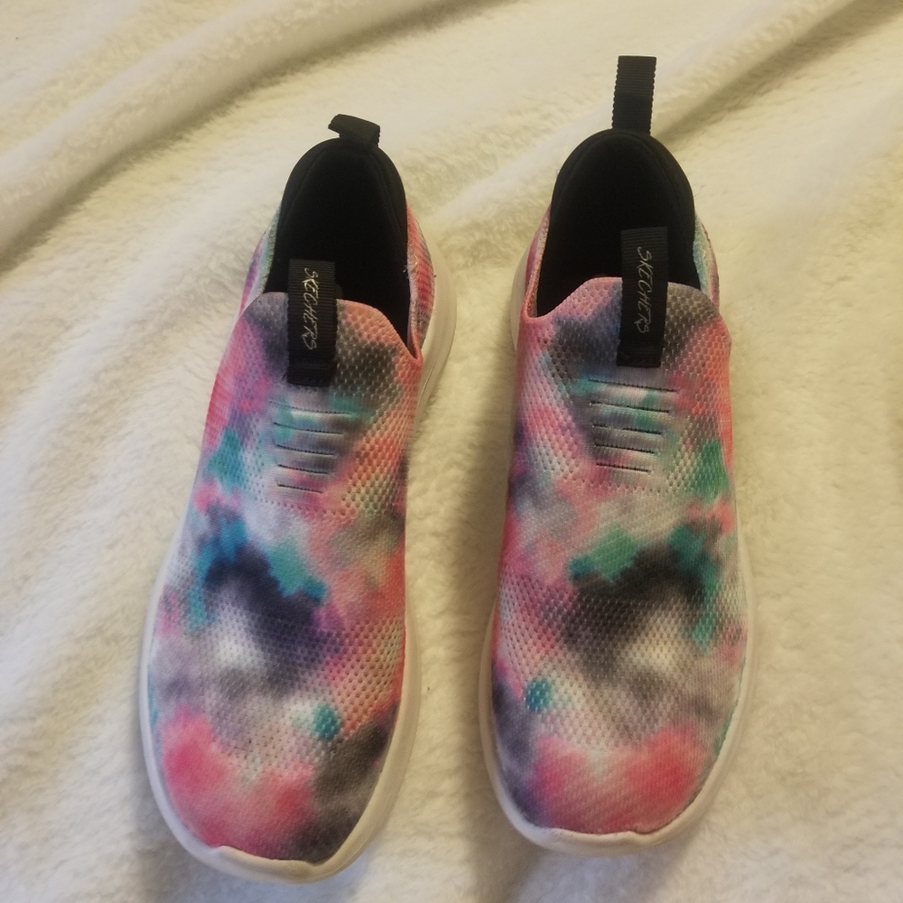 Skechers girls ultra flex 2.0 cloudy cool shoes